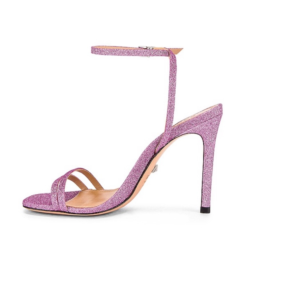 Purple with pink glitter heels - Picture 6 of 11